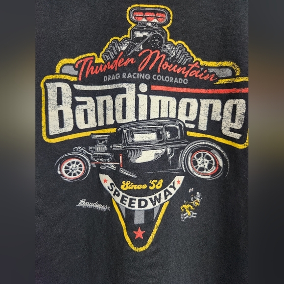 Bandimere Speedway Thunder Mountain Colorado T-Shirt Kids 5T - Picture 2 of 5